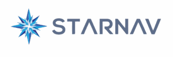 Logo Starnav avec écrit Starnav sur le côté droit.